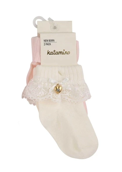 Nessiworld Katamino Amy 2'li Aks. Bebek Soket K44024 Asorti - 3