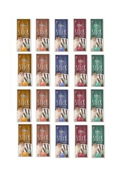 Stick Kedi Ödülü 3x5 gr 24 Paket Kedi Ödül Çubuğu Maması - 2