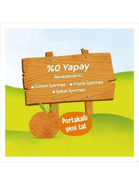 Nessiworld Colgate Kids Portakal Aromalı Florürsüz Diş Macunu 3-5 Yaş 60 ml - 4