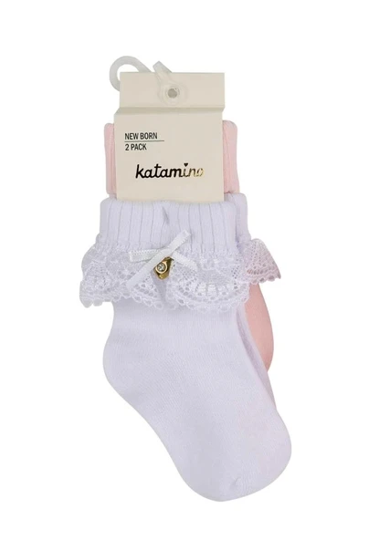 Nessiworld Katamino Amy 2'li Aks. Bebek Soket K44024 Asorti