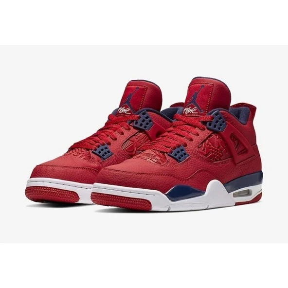 Nike Air Jordan Retro 4 Fiba - Resim 2