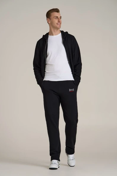 Süperlife Erkek Regular Fit Büyük Brrooklyn Baskılı İnce Eşofman Altı SPR25EA02