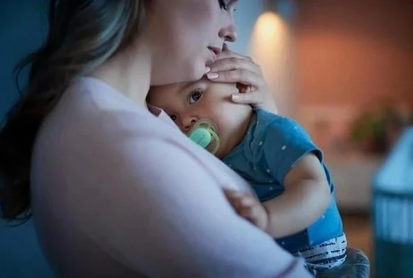 Nessiworld Philips Avent Ultra Air Gece Emzik 0-6 Ay Kız - Resim 3