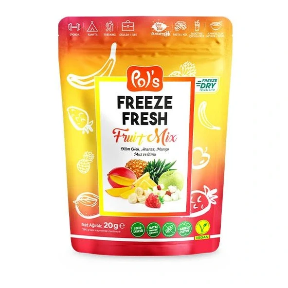 Nessiworld Pol’s Freeze Fresh Fruit Mix 20 g ürün görseli 1
