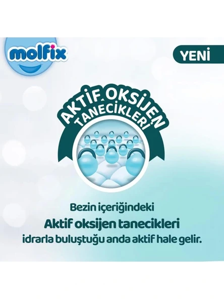 Nessiworld Molfix Premium Bebek Bezi Ultra Fırsat Paketi 6 Beden 15+ Kg 54 Adet - 4
