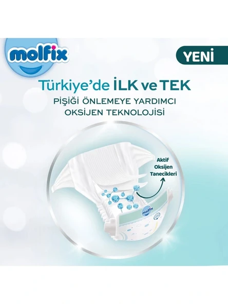 Nessiworld Molfix Premium Bebek Bezi Fırsat Paketi 2 Beden 3-6 Kg 70 Adet - Resim 3