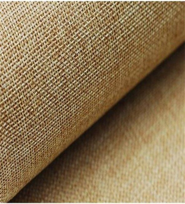 Naturel Jüt Kumaş Kanaviçe Keten Çuval Kumaşı Hasır Kınnap 1Mt. x 1 Mt. - 1