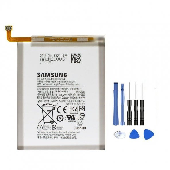 Elvita Samsung Galaxy A70 Batarya Pil SM-A705F EB-BA705ABU + Tamir Seti