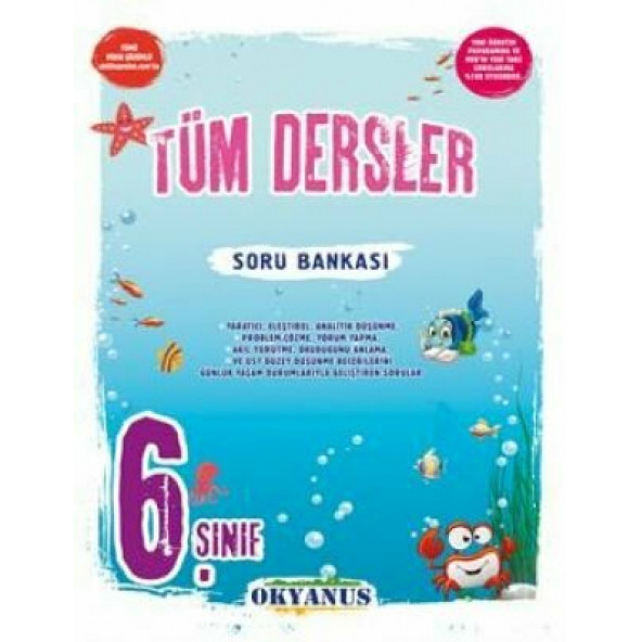 Okyanus 6. Sınıf Tüm Dersler Soru Bankası - 1