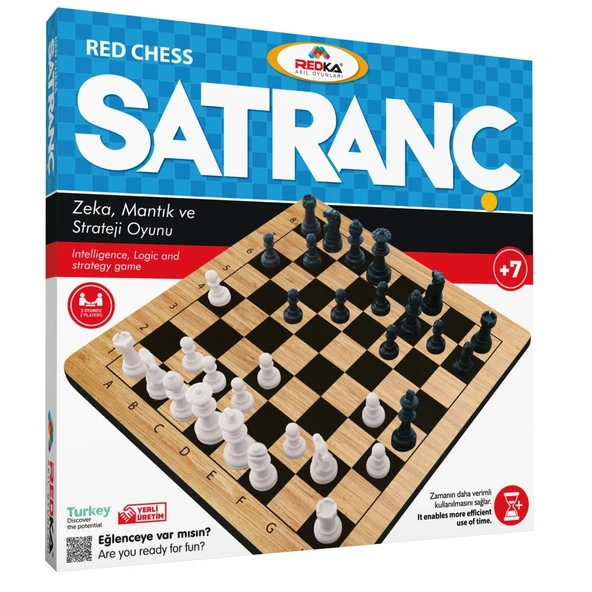Redka Ahşap Satranç Zeka Akıl Oyunları