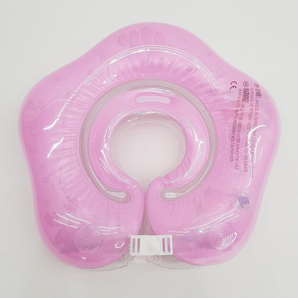 Bebek Yüzme Havuz Boyun Simidi - Pembe - 3