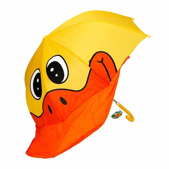 Nessiworld 2986 Ördek Şekilli Çocuk Şemsiyesi 45 cm -Sunman - 3