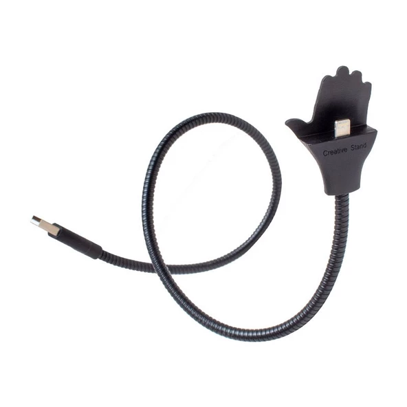 Powermaster 1668 Lightning-USB Girişli Akrobatik Telefon Tutucu - 2