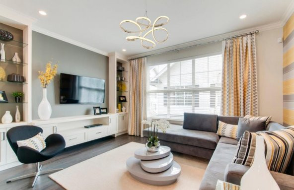 Eray Aydınlatma 920-40 Led Sarı Avize - 2