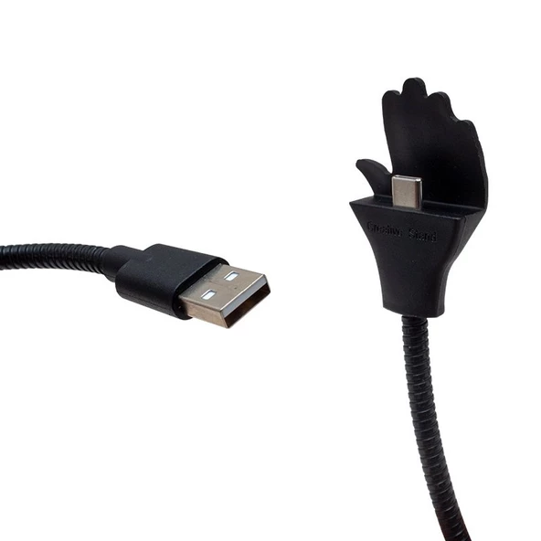 Powermaster 1667 Type-C-USB Girişli Akrobatik Telefon Tutucu - 2