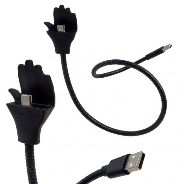 Powermaster 1667 Type-C-USB Girişli Akrobatik Telefon Tutucu