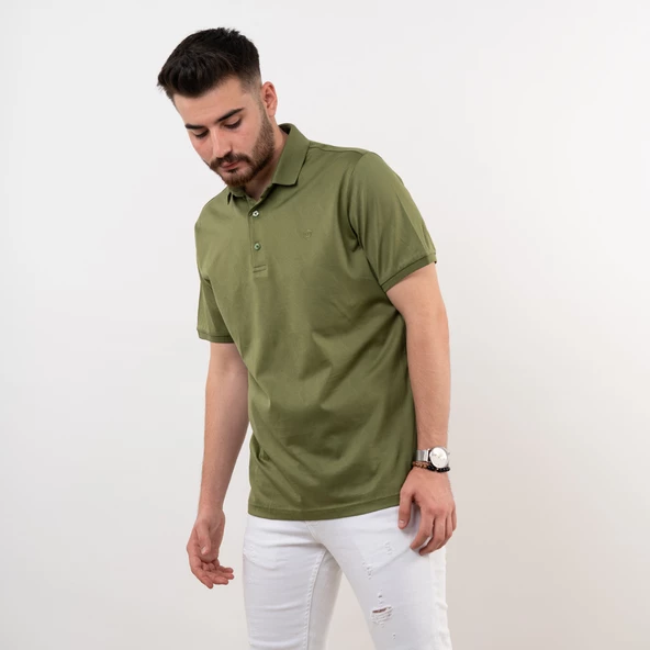 POLO YAKA REGULAR FİT ERKEK T-SHİRT - 8