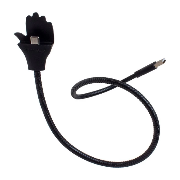 Powermaster 1667 Type-C-USB Girişli Akrobatik Telefon Tutucu - 3