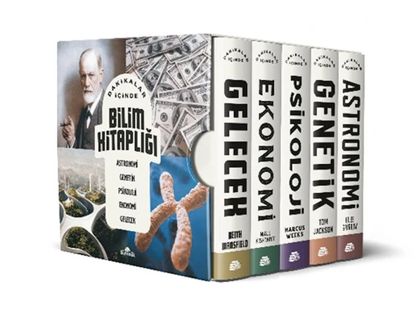 Dakikalar İçinde Bilim Kitaplığı Kutulu Set 5 Kitap KOLEKTİF