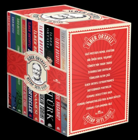 İlber Ortaylı Seti 10 Kitap Set İLBER ORTAYLI