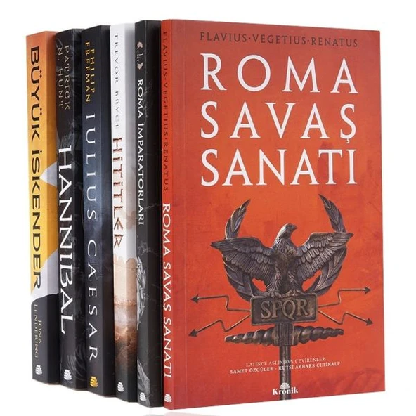 Antik Çağ Seti 6 Kitap Takım JONA LENDERİNG, PATRİCK N. HUNT, PHİLİP FREEMAN, TREVOR BRYCE, HİSTORİA AUGUSTA, FLAVİUS VEGETİUS RENATUS