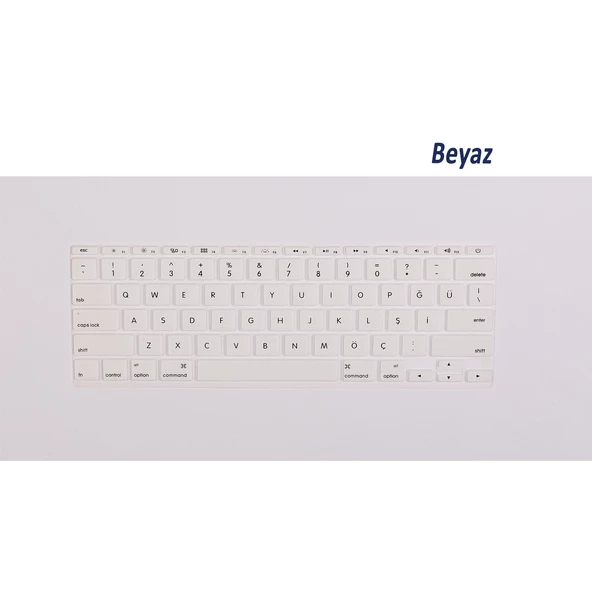 Macbook Air Klavye Koruyucu 11 inç (US to TR) A1370 A1465 Modelleri ile Uyumlu - 9
