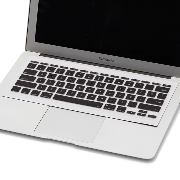 Macbook Air Klavye Koruyucu 11 inç (US to TR) A1370 A1465 Modelleri ile Uyumlu - Resim 3