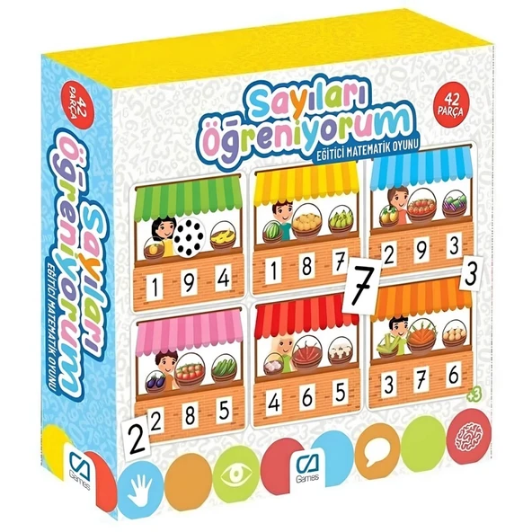 Nessiworld CAEGT-5147 Sayıları Öğreniyorum -CA Games ürün görseli 1
