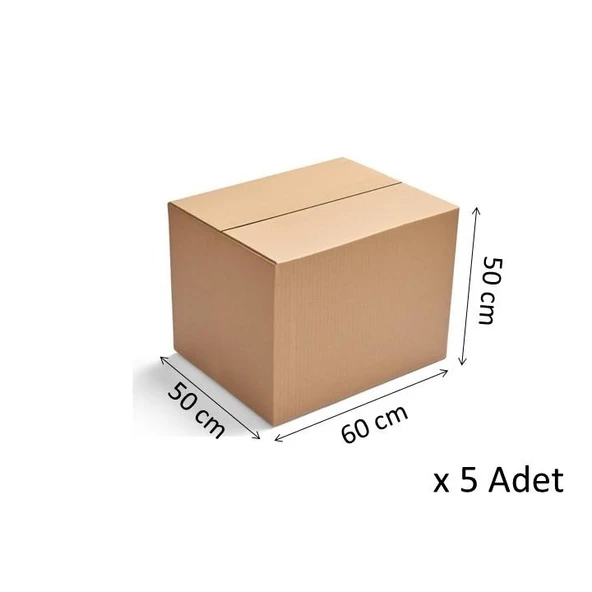 Kenzlife karton koli 60(G)*50(Y)*50(D) boş 05 adet ürün görseli