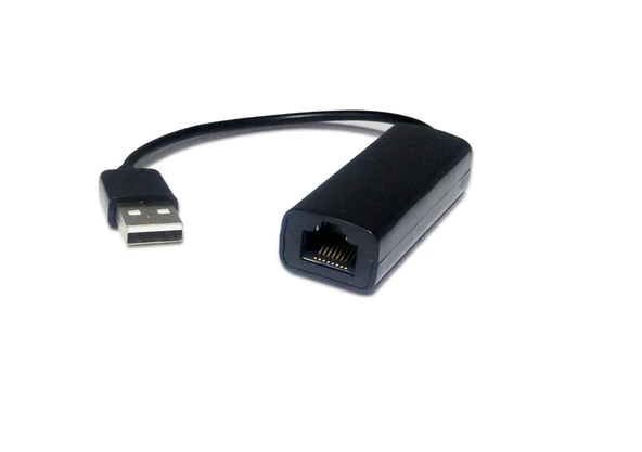 Beek USB 2.0 Fast Ethernet Adaptörü, 1 x 10/100 RJ45 Dişi Yuva, USB-A Erkek Konnektör (bilgisayar bağlantısı için), Kablolu, 20 cm, Realtek 8152 çip takımı