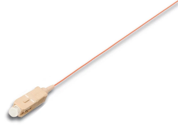 Beek SC/UPC Fiber PigTail, 50/125, Multimode, 0.9mm Simplex, OM2, LSZH, 1 metre