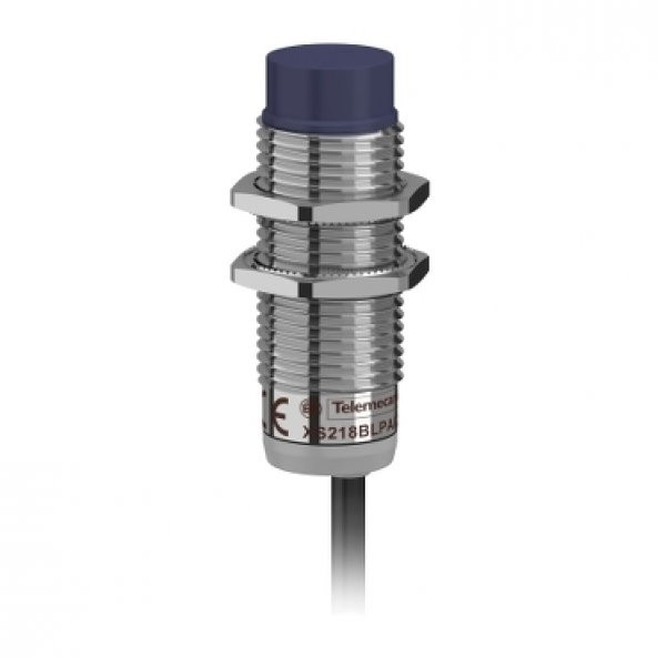 Schneıder,M18 8Mm Na Pnp 12-24Vdc 3Tlli 2Mt.Kab.Kfa Xs218Blpal2