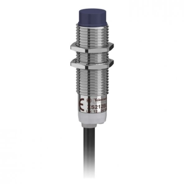 Schneıder,M12 4Mm Na Pnp 12-24Vdc 3Tlli 2Mt.Kab.Çıkık Xs212Blpal2