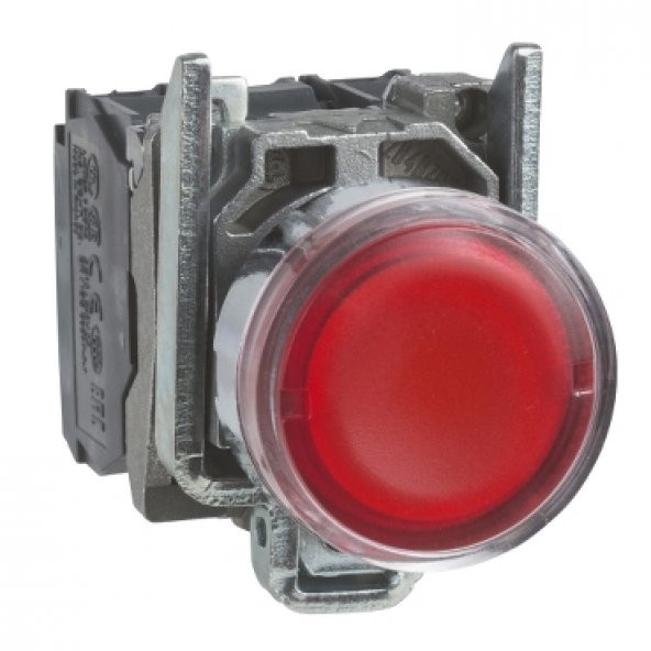 Schneıder,Işıklı Yaylı Buton Kırmızı 1Na +1Nk 24V Led Xb4Bw34B5
