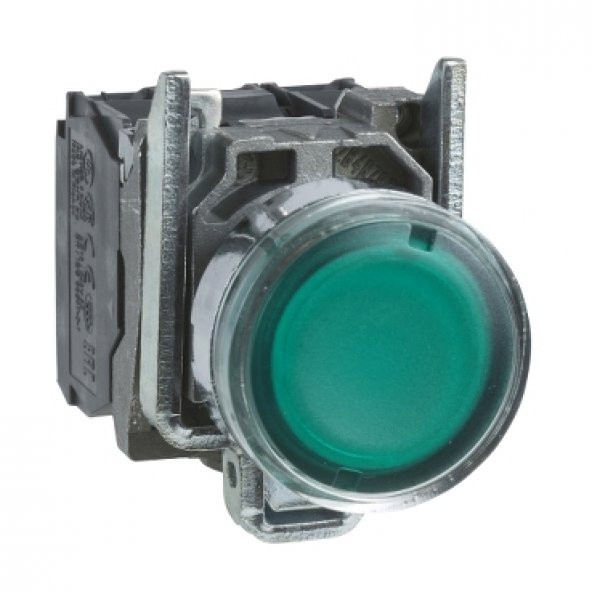 Schneıder,Işıklı Yaylı Buton Yeşil 1Na +1Nk 24V Led Xb4Bw33B5
