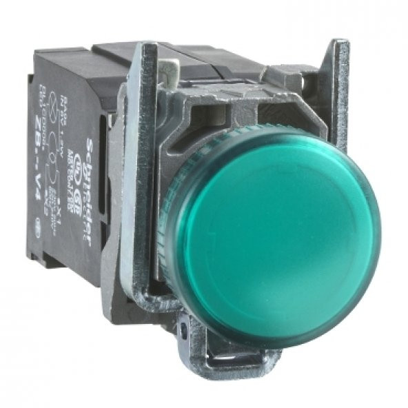 Schneıder,220 V Led Sinyal Lambası Yeşil Xb4Bvm3