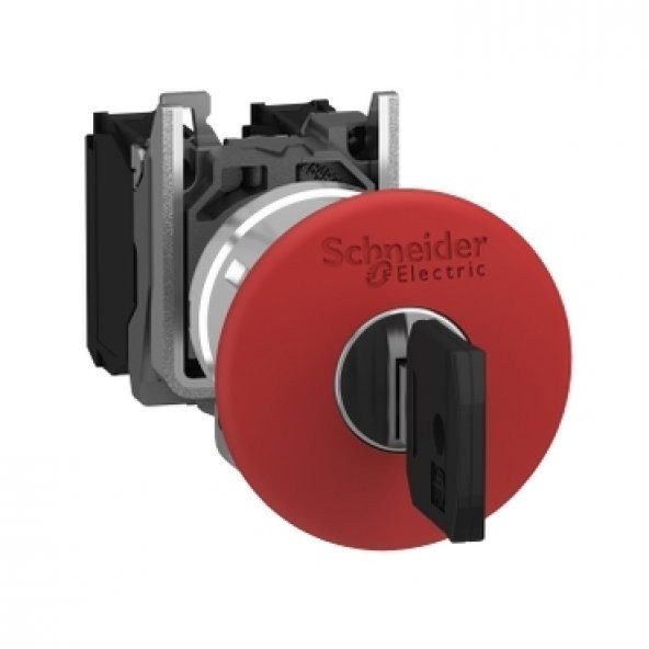 Schneıder,Kilitli Acil Stop Butonu Xb4Bs9442