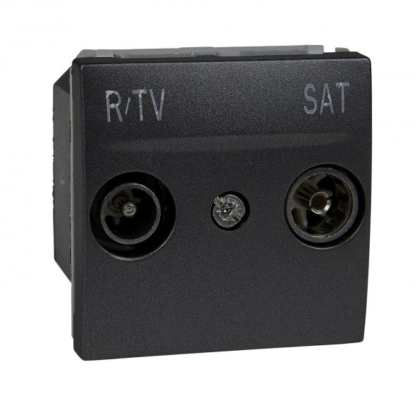 Schneider-R-TV/SAT soket - bağımsız soket - grafit