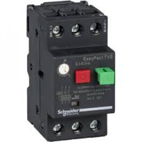 Schneider,EasyPact TVS Motor Koruma Şalteri, 0.1-0.16 Amp,GZ1E01