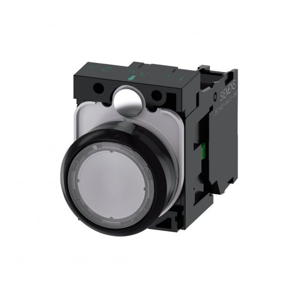 Siemens 3Su1100-0Ab70-1Ba0, Plastik Renksiz Kumanda Butonu, 1No,