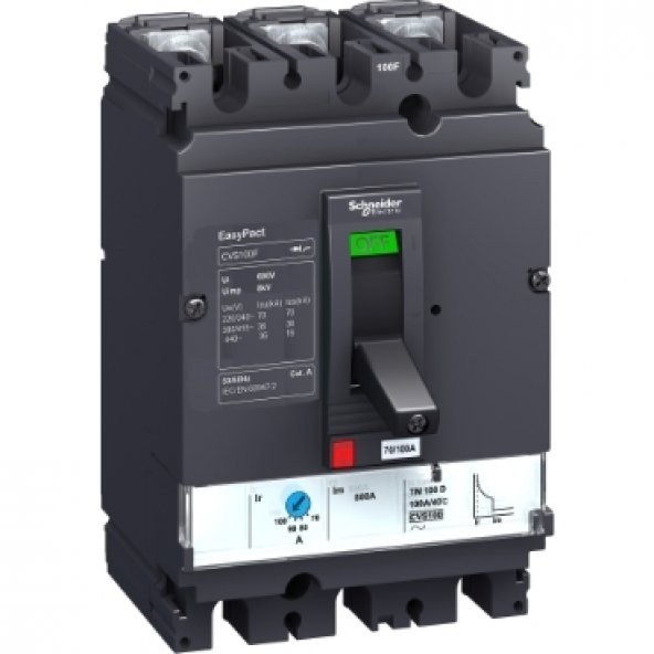 Schneıder,Cvs 70-100A Termik Manyetik Ş25Ka Lv510307 ürün görseli 1