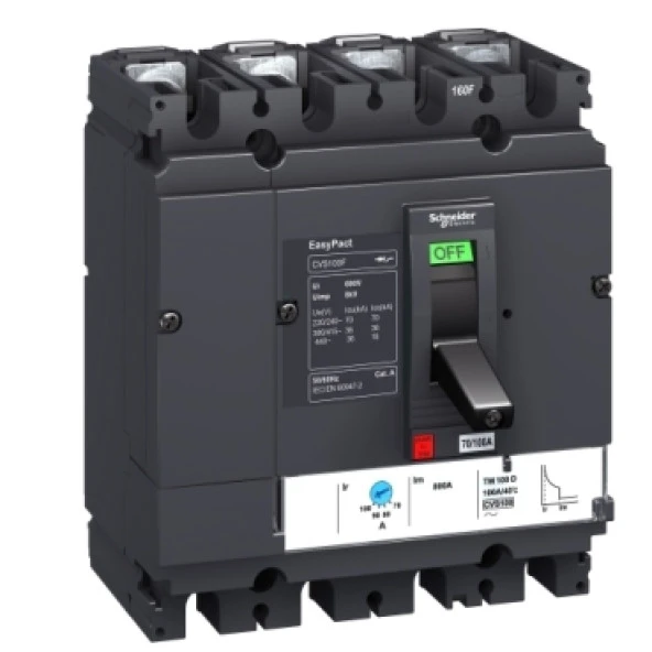 Schneıder,Cvs100B Tm63D 4P3D Devre Kesici Lv510315