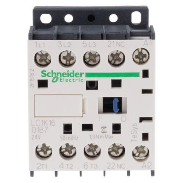 Schneıder,Mini Kontaktör 7,5Kw 16A 1Nk 24V Ac Lc1K1601B7