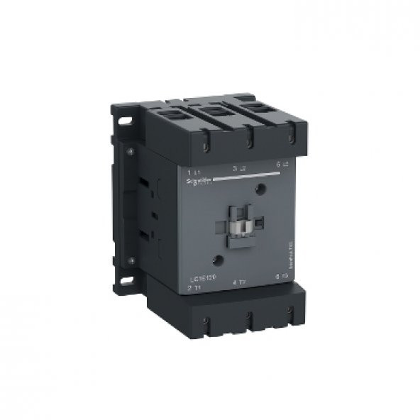 Schneıder,Kontaktor 55Kw 120A 220Vac 1No+1Nc Lc1E120M5