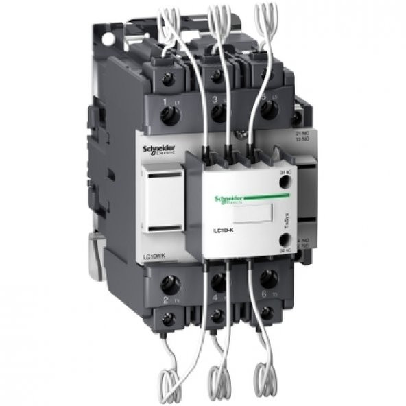 Schneider Lc1Dwk12M7, Kondansatör Kontaktörü, 60 Kvar,1Na-2Nk,
