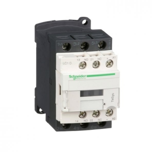 Schneıder,Kontaktor 7,5Kw 18A 24Vdc Lc1D18Bd