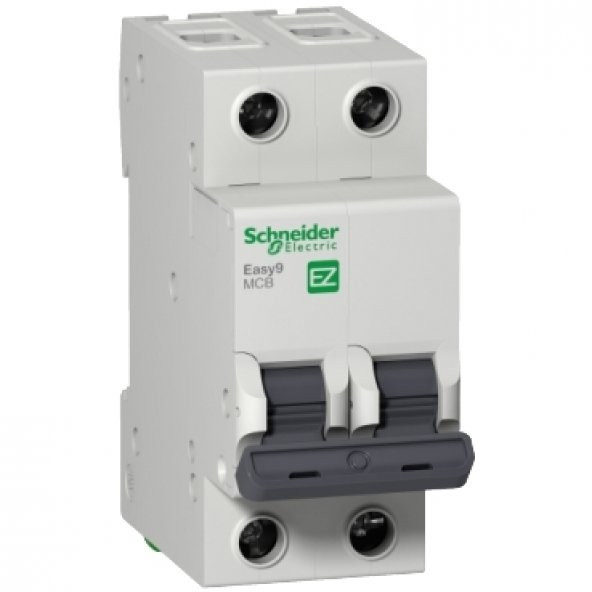 Schneıder,Easy9 2 Faz 25A 3 Ka C Tipi N Otomat Ez9F43225