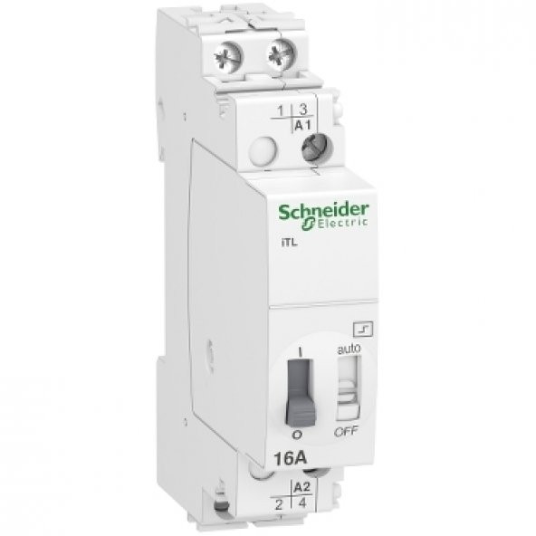 Schneıder,İtl 16A 1P 230Vac/110Vdc Darbe Röle A9C30815