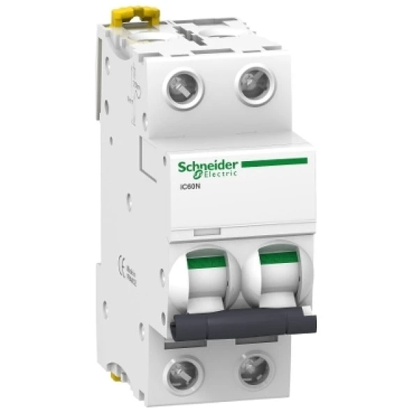Schneider A9F74210 İc60N 2Faz 10Amper 6Ka C Tipi Otomatik Sigorta