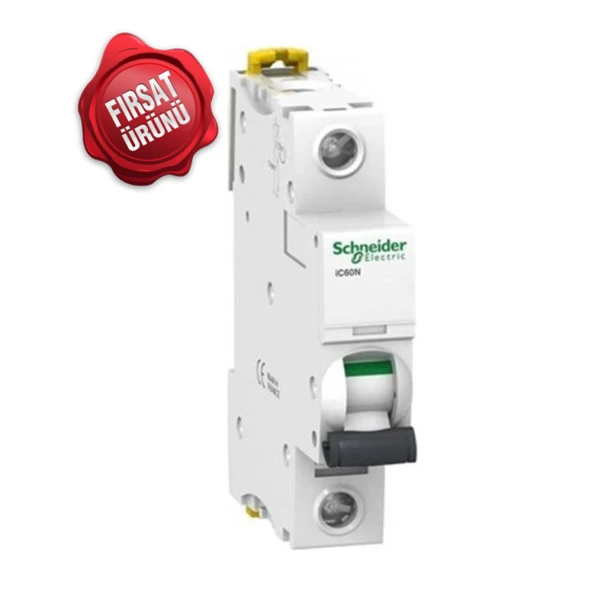 Schneider A9F74110 İc60N 1Faz 10Amper 6Ka C Tipi Otomatik Sigorta